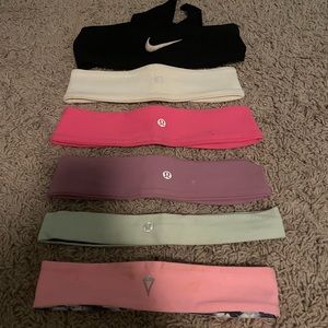 Lululemon and Nike Headband Bundle